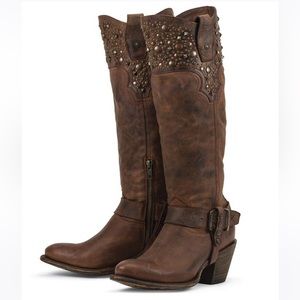 >**SALE PRICE** < BLACK STAR - Women’s REGULUS Western Boots sz 9.5 -  EUC